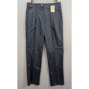 DAKS‎ London New York Dress Pants Men's Size 38 Pleated Cotton Formal Work NWT